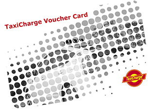 TaxiCharge Vouchers and cards
